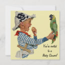 Recherche de garçon pirate invitations Vintage