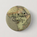 Recherche de carte du monde badges Travel