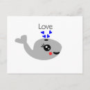 Recherche de baleine heureuse posters Bleu