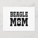 Recherche de noël de beagle cartes postales Maman
