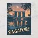 Recherche de singapour vintage cartes postales Voyage
