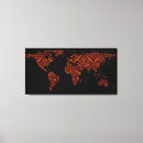 Recherche de rouge et orange art Monde