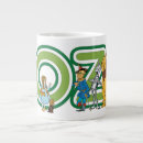 Recherche de grandes lettres tasses Rétro