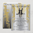 Recherche de danse 11x16 invitations Parti