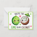 Recherche de noix de coco vœux cartes Mignon