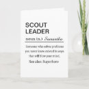 Recherche de chef scout Drôle
