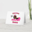 Recherche de drôles lapin chocolat pâques cartes Humour