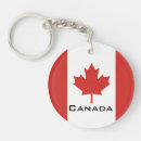 Recherche de drapeau du canada porteclés Pays