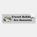 Recherche de bouledogues voiture autocollants Chien