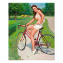 Recherche de fille pin up posters Vélo
