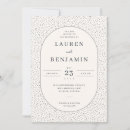 Recherche de pointillé invitations Minimaliste