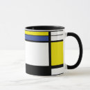 Recherche de mondrian tasses Bleu