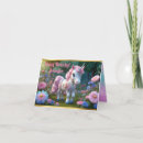 Recherche de licorne mignonne vœux cartes Toute personne