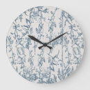 Recherche de motif floral vintage horloges Botanique
