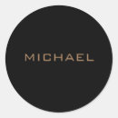 Recherche de lettrage noir autocollants Typographie