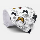 Recherche de papillon noir blanc cravates Floral
