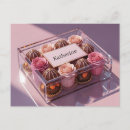 Recherche de chocolats cartes postales Confiserie