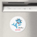 Recherche de grand requin magnets Mignon