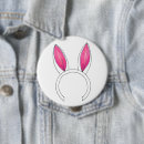 Recherche de grande oreille badges Lapin