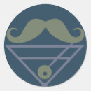 Recherche de la moustache autocollants Pour tous