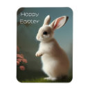Recherche de lapin blanc magnets Mignon