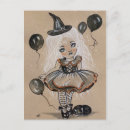 Recherche de halloween party cartes postales Sorcière