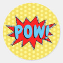 Recherche de zap autocollants Pow