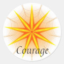 Recherche de courage ronds autocollants Foi