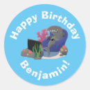 Recherche de humour de requin autocollants Drôle