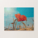 Recherche de coquelicots puzzles Paysage