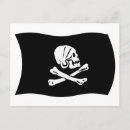 Recherche de drapeaux croisés cartes postales Crâne
