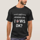 Recherche de i love cows tshirts Agriculture