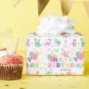 Recherche de rose pastel vert papier cadeau Pour enfants