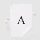Recherche de golf serviettes Noir