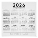 Recherche de calendrier annuel posters Basique