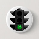 Recherche de verts de shamrock badges Quatre feuilles de trèfle