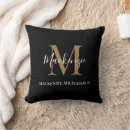 Recherche de or noir coussins Chic