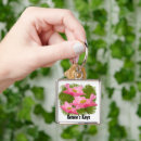 Recherche de délicat carrés porteclés Floral