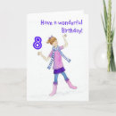 Recherche de 8 ans anniversaire cartes Fille