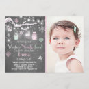 Recherche de winter anniversaire invitations Bébé fille