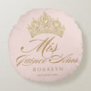 Recherche de princesse royale coussins Rose et or