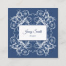 Recherche de conception baroque cartes visite Floral