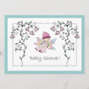 Recherche de shower de fille 14x19 invitations Fleurs