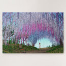 Recherche de nuances puzzles Arbres