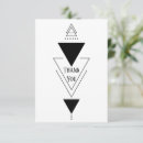 Recherche de triangle géométrique vœux cartes Élégant