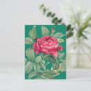 Recherche de feuille rouge vœux cartes Roses