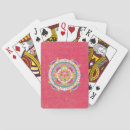 Recherche de mandala jeux de cartes Flowers