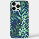 Recherche de feuille tropical iphone coques Vert