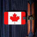 Recherche de drapeau canadien bagages étiquettes Voyageur
