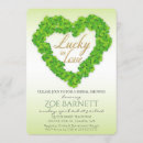 Recherche de clover bridal shower invitations Shamrock